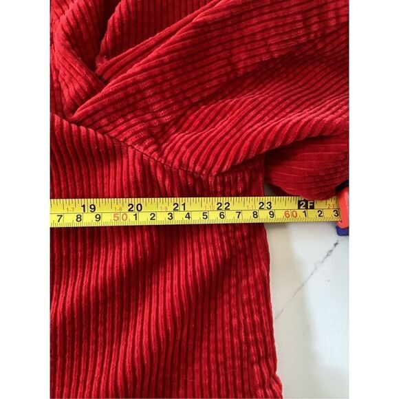 J. Jill  Womens Corduroy Jacket Blazer Sz L Button Up Pockets - Picture 7 of 8